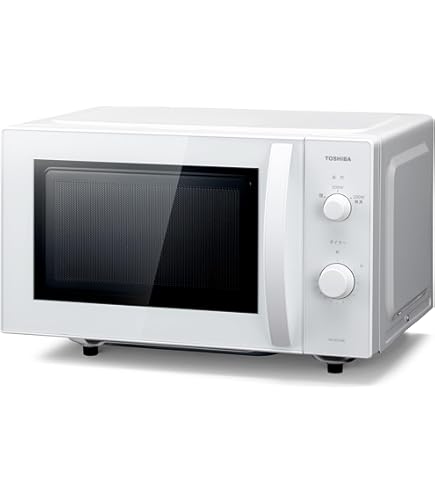 Amazon | 東芝 ER-M17Y-W(ホワイト) 電子レンジ 17L ヘルツフリー