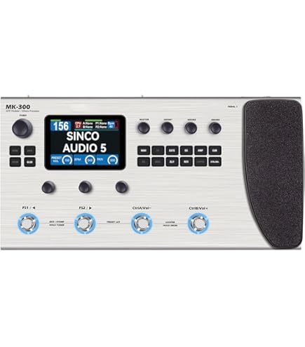 Amazon.co.jp: Fockety エレクトリックギターエフェクトプロセッサ