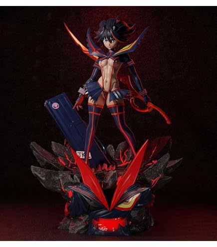 Amazon.co.jp: キルラキル 纏流子 神衣鮮血ver. (1/8スケール PVC製