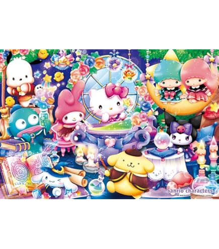 Amazon | 1000ピース ジグソーパズル ハローキティのフラワーショップ