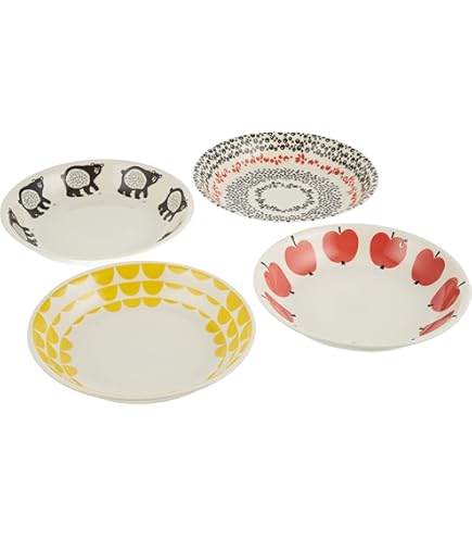 Amazon.co.jp: 深川製磁 金襴草花 青磁中皿 金彩 和皿揃え 5枚セット