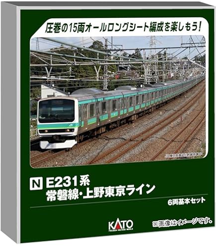 Amazon.co.jp: KATO Nゲージ E657系 スーパーひたち 基本 6両セット 10