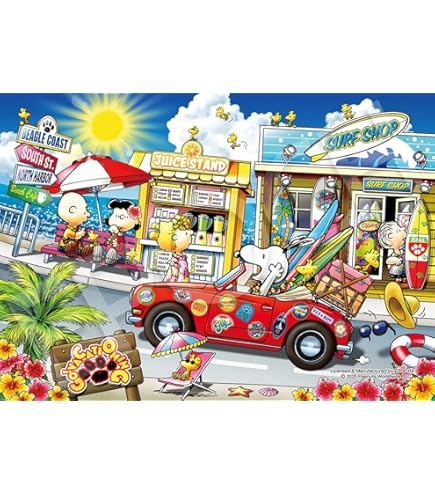 Amazon.co.jp: エポック社 108ピース ジグソーパズル PEANUTS