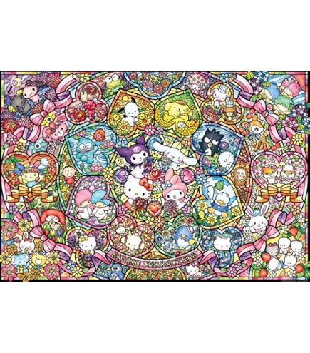 Amazon.co.jp: 1000ピースジグソーパズル ハローキティ 森のお茶会(49