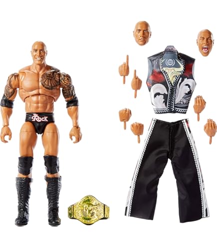 Amazon.co.jp: WWE エリートコレクション 冷酷な攻撃シリーズ 関節式