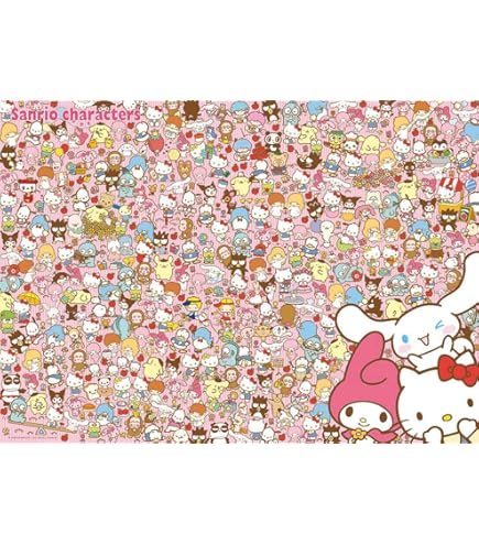 Amazon.co.jp: 1000ピースジグソーパズル ハローキティ 森のお茶会(49