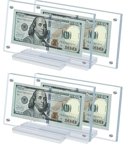 Amazon.co.jp: JIANGPAI 卓上写真フレーム、ドル紙幣フレーム、最初の