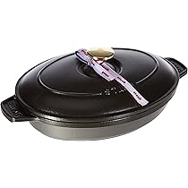 Amazon.co.jp : staub ストウブ 「 オーバル ホットプレート ブラック