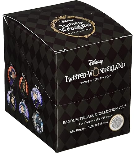 Amazon | ディズニー ツイステッドワンダーランド ブラインド缶バッジ