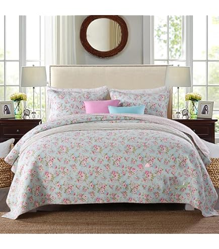 Amazon｜イージーケア布団カバー アメリカンカントリースタイル3ピース