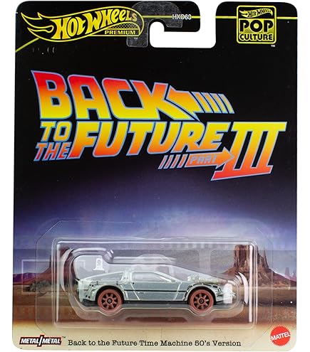 Amazon | Hot Wheels Back to the Future Time Machine 18/50