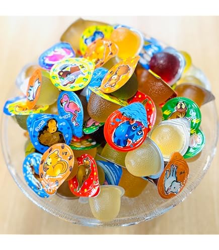 Amazon.co.jp: かわいい どうぶつえん ゼリー 48P P15g×32個 果汁50