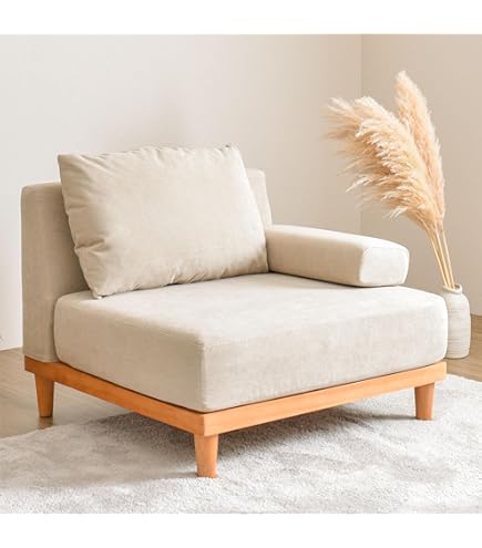 Amazon.co.jp: 無印良品 ユニットソファ本体アーム付 大 幅98cm