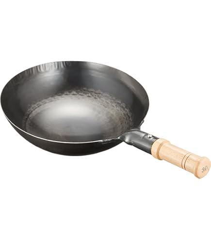 Amazon｜山田工業所 打出し 鉄 フライパン(2.3mm厚)22cm｜フライパン