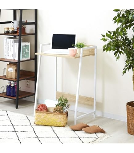Amazon | Cubiker 折りたたみデスク 幅60cm奥行き40cm パソコンデスク