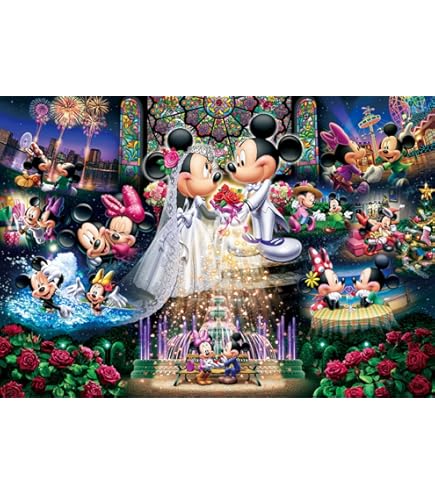 Amazon.co.jp: 500ピース ジグソーパズル ディズニー ウェディングベル