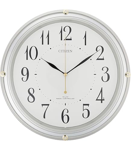 Amazon.co.jp: CITIZEN (シチズン) 掛け時計 パルミューズM435 電波