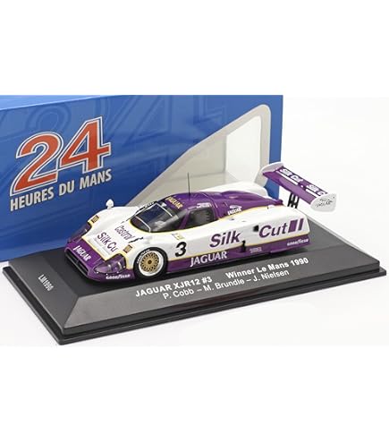 Amazon | 1/43 タバコデカール加工 ルマン spark Jaguar XJR 8 LM #4