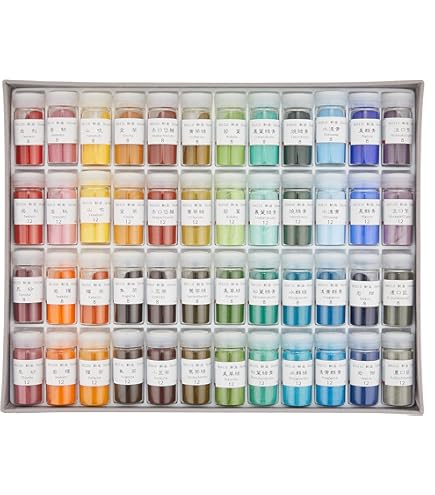 Amazon | 吉祥 日本画用絵具 岩絵具 30色セットNo.1 | 絵具 通販