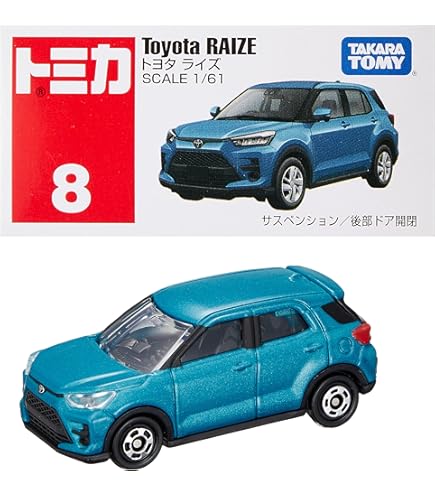 Amazon | 1/30 トヨタ 新型ライズ RAIZE カラーサンプル ミニカー
