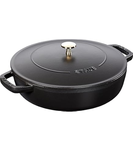 Amazon｜staub ストウブ 「 ケーキ&ブレッドパン(蓋なし) ブラック