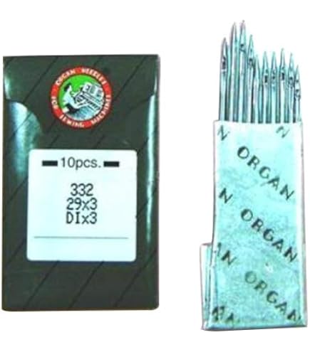 Amazon.com: 10 Organ 29X3 DIX3 332 Sewing Machine Needles Singer
