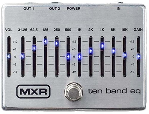 MXR M108S 10 Band Graphic EQ - MXRの10バンド・グラフィックEQ「M