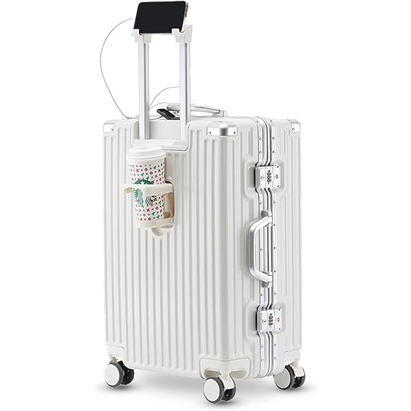 Amazon.com | A Wodtip Carry-on with Cup Holder & USB Port Carry on