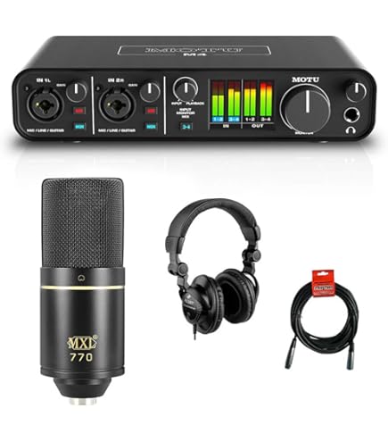 Amazon.com: MOTU M4 4 in 4 Out USB Audio Interface, Domestic