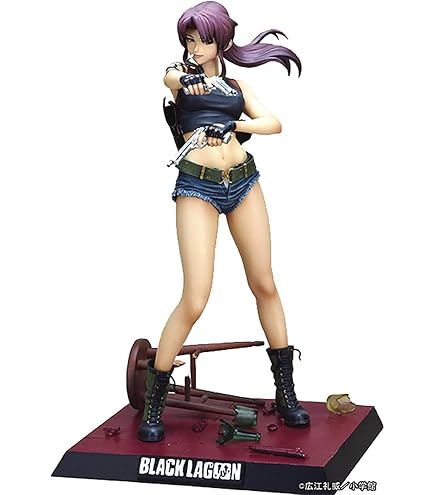 Amazon.com: Black Lagoon: Revy Action Figure 1/8 Scale by Alter