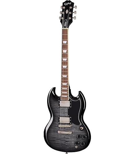 Amazon.com: Epiphone Inspired by Gibson SG Custom, Ebony Gold