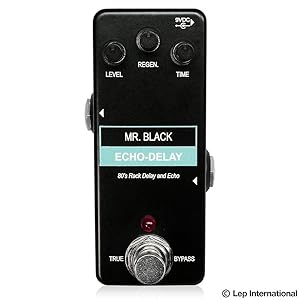 Mr. Black Deluxe Plus - リバーブとトレモロそれぞれ独立ON/OFFが可能