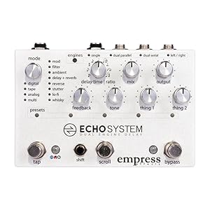 EMPRESS Super Delay - 8種類のディレイ + 3サブモード + 13秒の