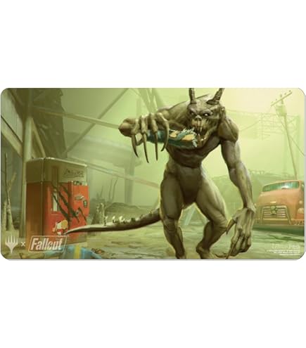 Amazon.com: Ultra PRO - Fallout Black Stitched Playmat - V.A.T.S.