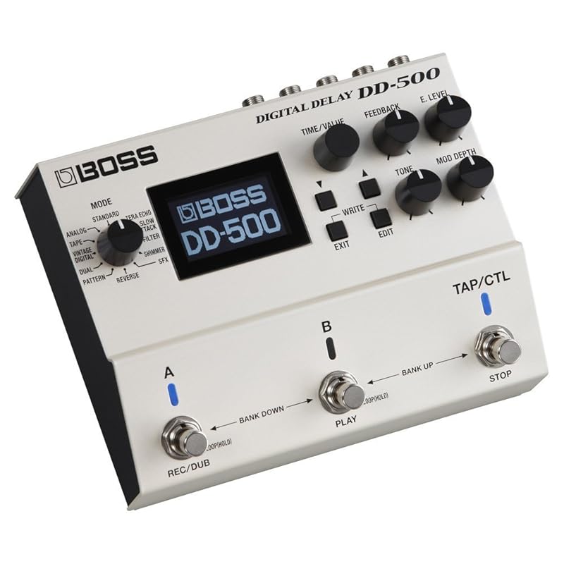 BOSS DD-500 - DD-20の正統後継モデルであり、高性能DSPを採用した多