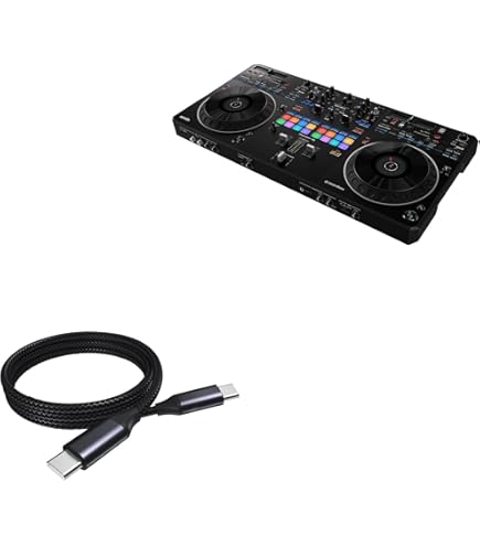 Pioneer DDJ-FLX4 DJコントローラー typeCケーブル付 DDJ-FLX4-W