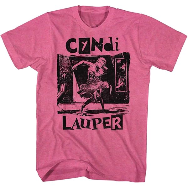 Amazon.com: Cyndi Lauper She's So Unusual Adult Short Sleeve T