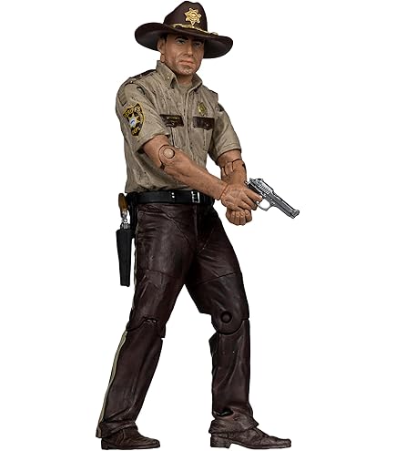 Amazon.com: McFarlane Toys - The Walking Dead Rick Grimes 1:8