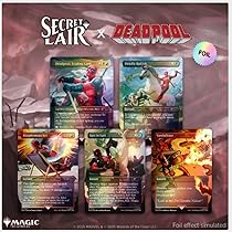 Magic the Gathering Secret Lair x Marvel's Deadpool (Foil