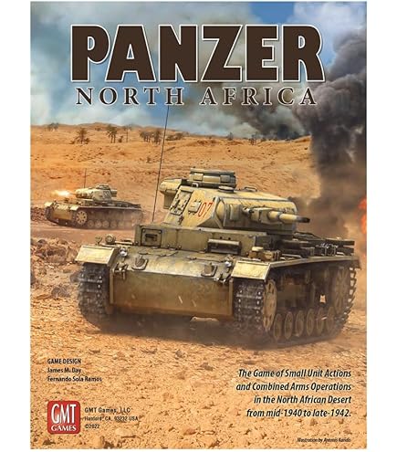 Amazon.com: North Africa '41 Board Game | The Western Desert