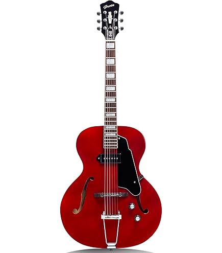 Amazon.com: Grote Full Scale Electric Guitar Semi-Hollow Body