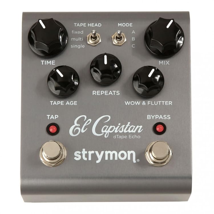 strymon El Capistan - 3種類のテープエコー・サウンド、リバーブ
