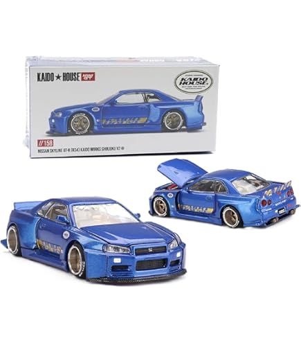 Amazon.com: Skyline GT-R (R34) Kaido Works (V2 Aero) RHD (Right