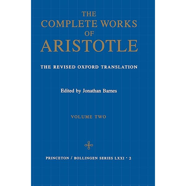 The Complete Works of Aristotle, Volume One: The Revised Oxford
