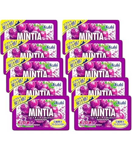 Amazon.com : Mintia Assortment 0.2oz 4Types × 2pcs Japanese Tablet