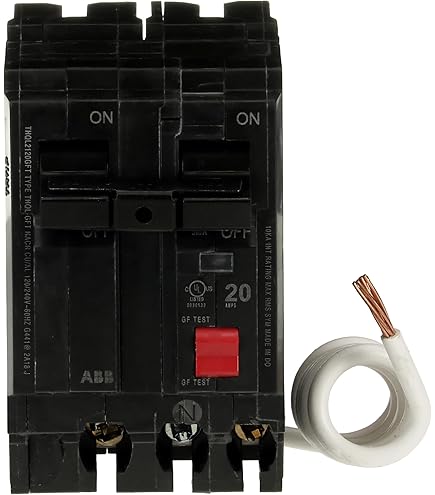 Amazon.com: ABB Q-Line® THQL2120GFTP 20A Double Pole Circuit
