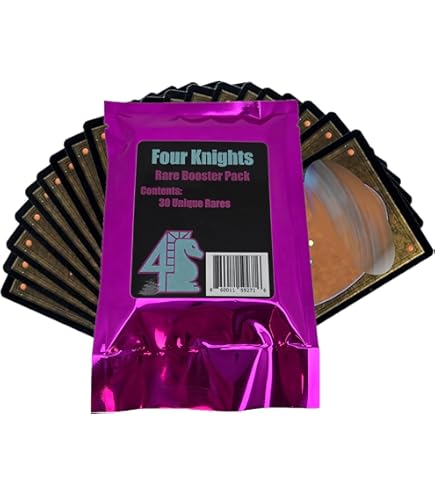 Amazon.com: Four Knights: MTG TCG Holo Foil Booster Pack 30 Shiny