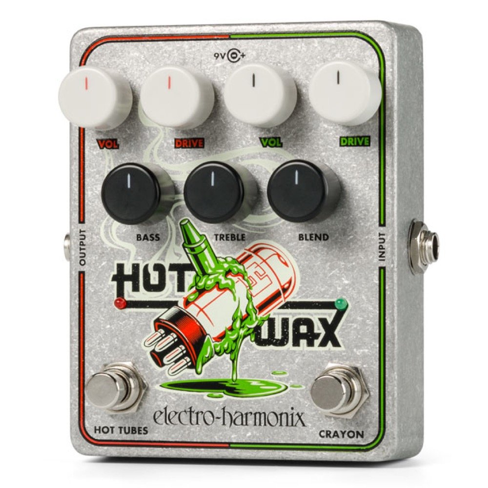 Electro Harmonix Hot Wax Dual Overdrive - 「Hot Tubes」「Crayon」2