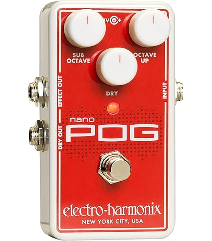 Amazon.com: Electro-Harmonix Micro POG Polyphonic Octave Generator