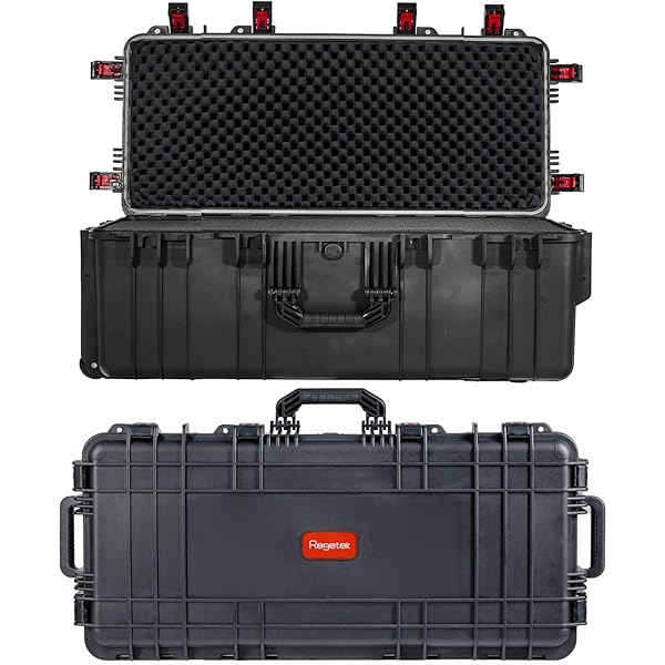 Amazon.com : Regetek Waterproof Rolling Case 44 x 17.5 x 13.5 Inch